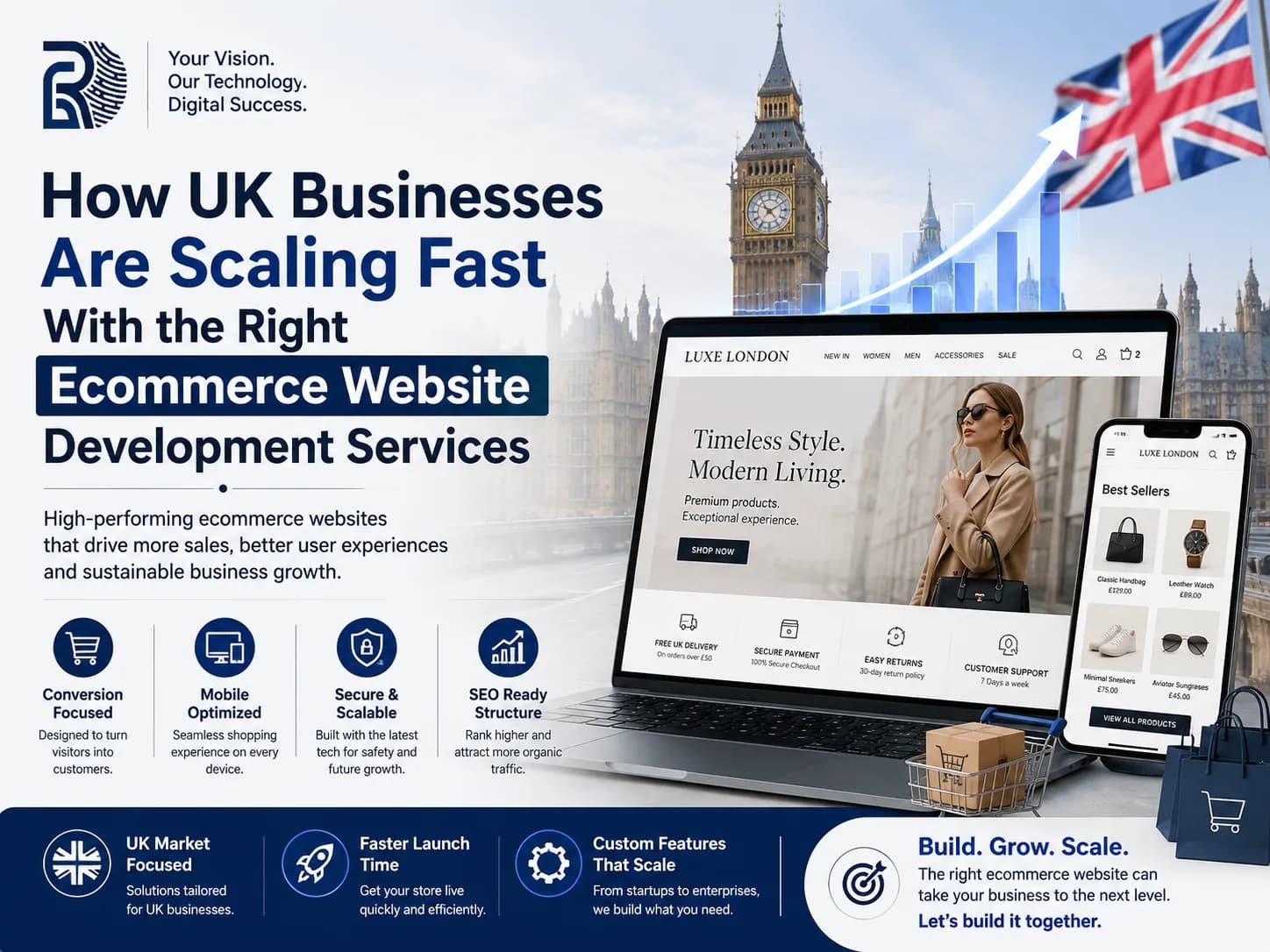 ecommerce website development services in uk